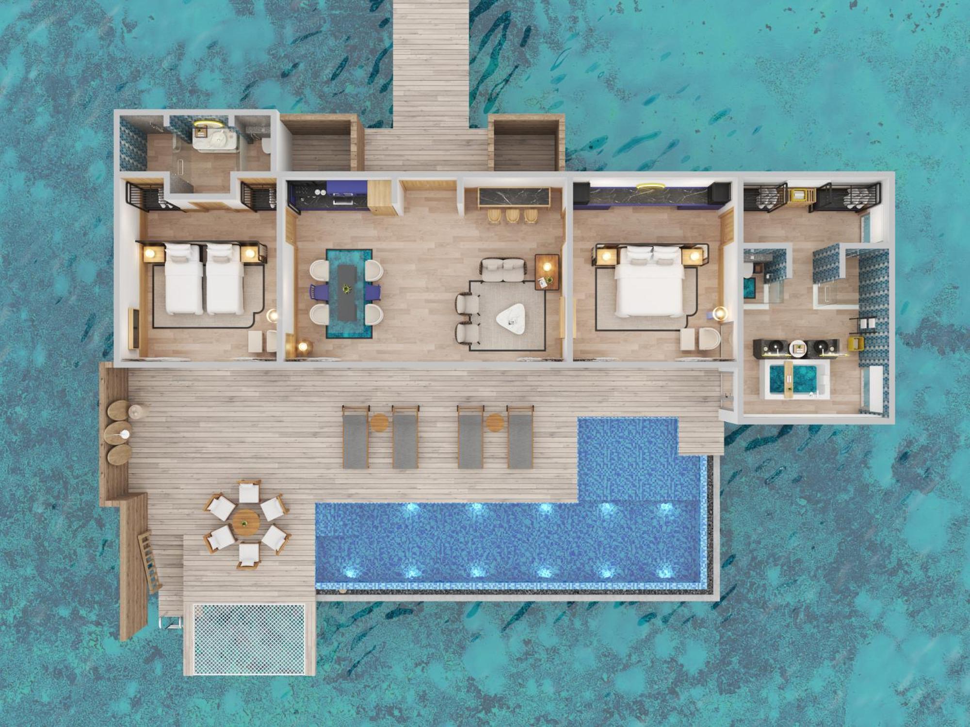 Avani Plus Fares Maldives Resort - 50 Percent Off On Seaplane Transfer For Minimum Stay Of 3 Nights And More For Stays Until 31 October 2025 Kendhoo Værelse billede