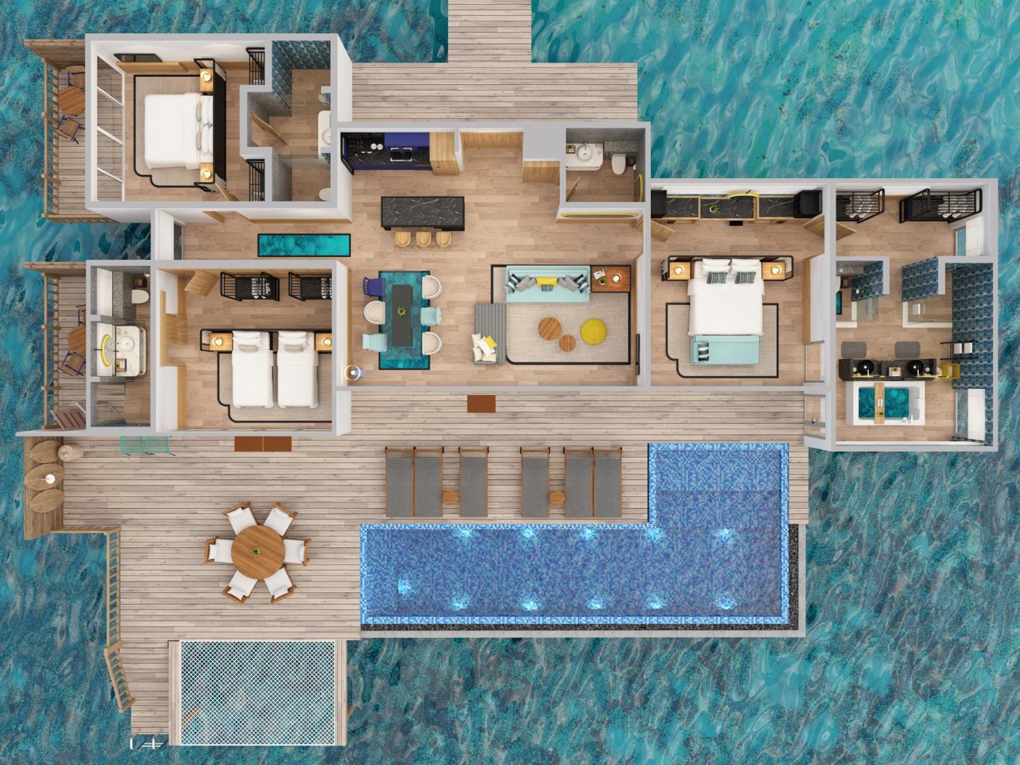 Avani Plus Fares Maldives Resort - 50 Percent Off On Seaplane Transfer For Minimum Stay Of 3 Nights And More For Stays Until 31 October 2025 Kendhoo Værelse billede